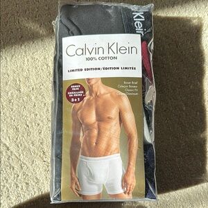 Calvin Klein Black Boxer Briefs